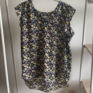 Loft floral blouse